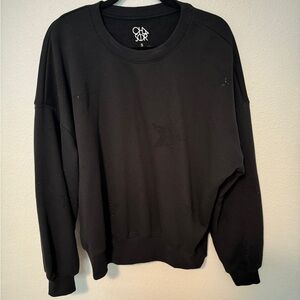 Chaser sweatshirt with sequin detail